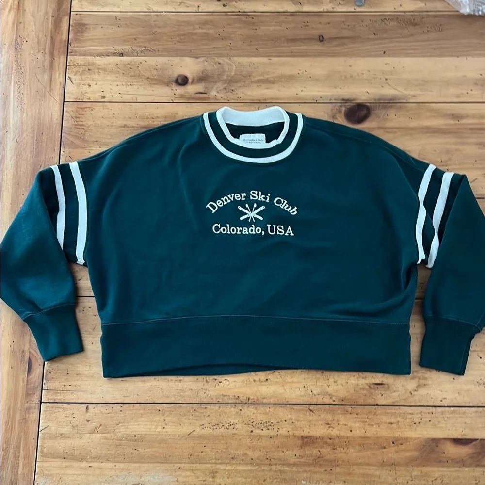 Abercrombie and Fitch Denver Ski Club sweatshirt S - Picture 3 of 12
